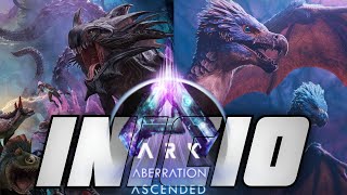 EXPLORANDO O SUBTERRÂNEO DO ARK ASCENDED  ARK Aberration VANILLA 01 [upl. by Haymo]