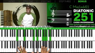 The NEW quotDiatonicquot 251 Piano Chord Progression [upl. by Aldredge]