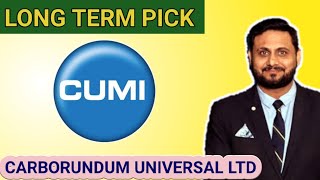 CARBORUNDUM UNIVERSAL LTD  EXPERT OPINION ON CARBORUNDUM UNIVERSAL  CARBORUNDUM UNIVERSAL TARGET [upl. by Everick]