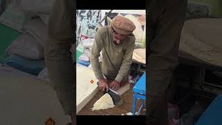 Biggest Rumali Roti Cutting Skills  MANDA ROTI MAKING hardworking fastworkers [upl. by Yoc]