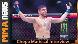 Chepe Mariscal talks Topuria encounter amp Morgan Charriere fight [upl. by Ohara]