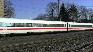 BR 612 als Regionalbahn LichtenfelsKronach und ICE 1 Richtung München [upl. by Obadias773]