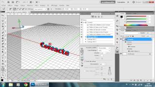 Photoshop  Utiliser loutils 3D sur Photoshop CS5 [upl. by Lutim633]