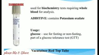 Anticoagulant vials amp Uses  hematology Lab Technician ✨ [upl. by Newbill]