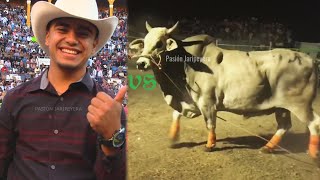 GALLITO DE MORELIA vs TORO DE 1 TONELADA RANCHO LA MISION EN CUITZILLO GRANDE MICHOACAN 2018 [upl. by Nnaeilsel]