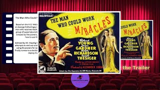 The Man Who Could Work Miracles Facts and Trailer hgwells filmtrailers filmfacts curiouspics [upl. by Haon2]