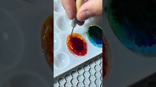 Immerse oneself in making resin jewelry necklacesjanchun art resin epoxy diy jewelry red [upl. by Florine]