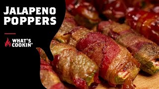 How to Make Bacon Wrapped Jalapeno Poppers [upl. by Oirotciv]