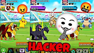 i Defeat Hacker 🧐 in Dynamons Worl 😣  Pokemon 😧 Hacker 🤬  Dynamons World  hacker [upl. by Tillie]