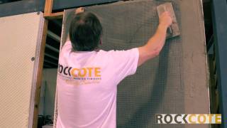 Rendering EPS Expanded Polystyrene Panels with Rockcote [upl. by Utta755]