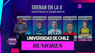 Rumores de fichajes ¿quiénes reforzarán a Universidad de Chile  Todos Somos Técnicos [upl. by Rochkind813]