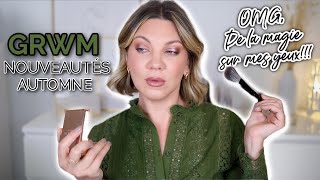 GRWM NOUVEAUTÉS MAQUILLAGE D’AUTOMNE  UNE PALETTE MAGIQUE ✨🪄🤯 [upl. by Annaierb251]