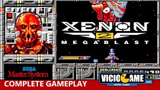 🎮 Xenon 2 Master System Complete Gameplay [upl. by Eimorej153]