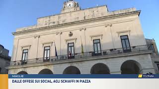 Dalle offese sui social agli schiaffi in piazza [upl. by Jago]