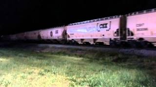 CSXT V02018 AC60SD60 amp Horn Show Action K5H [upl. by Lesley]