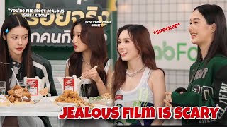 ENGSUB NAMTANFILM x MILKLOVE JEALOUS AND SWEET MOMENTS during Grab Thumbs Up  FULL INTERVIEW [upl. by Rialc235]