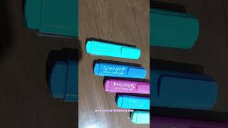 Faber castell pastel colour highlighters  pastel vs regular  unboxing [upl. by Florencia940]