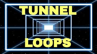 Tunnel VJ Loops  Full Motion Backgrounds [upl. by Belamy]