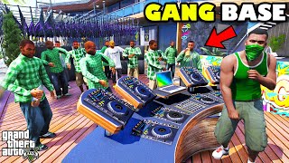 Franklin Upgrade His House To New GANG BASE In GTA 5  SHINCHAN and CHOP [upl. by Pamella]