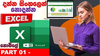 Excel sinhalen part 1  free excel courses  Microsoft Excel Beginner Course Sinhala Part 01 [upl. by Akvir]