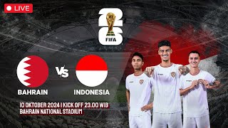 LIVE BAHRAIN VS INDONESIA  MERDEKA BERSUARA [upl. by Zailer659]