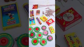 Different Types of Unique Crackers POV  Dhaga bom Bidi Bomb Chakri Bijli bom Red pop 2 sound [upl. by Guntar]