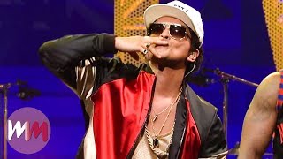 Top 10 Best Bruno Mars Performances [upl. by Anirehs]