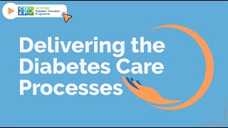 Delivering the Diabetes Care Processes [upl. by Ramsay959]