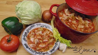 Cabbage Soup  Peel A Pound Diet – Lose 10 to 15 Pounds in 1 Week  The Hillbilly Kitchen [upl. by Rollet]