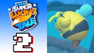 New Super Luckys Tale Part 2 BEES [upl. by Santos]