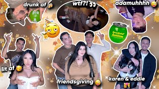 KAEDs FRIENDSGIVING VLOG Desmadreeee AFF [upl. by Akenom]