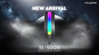 WELBORN SL500R RGB Light Stick – Your Next Lighting GameChanger welborn lightstick [upl. by Emoreg152]