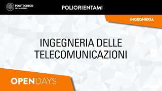 Ingegneria delle Telecomunicazioni  Laurea Magistrale ITA [upl. by Dafodil388]