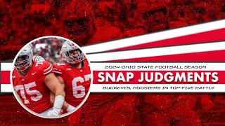 Snap Judgments Ohio State smothers Indiana turns focus to Michigan after topfive battle [upl. by Gosselin]