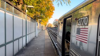 Q train overran the station at Ave U [upl. by Kirred]