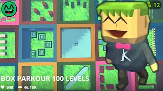 Kogama  BOX PARKOUR 100 LEVELS  Speedrun [upl. by Hendrick]