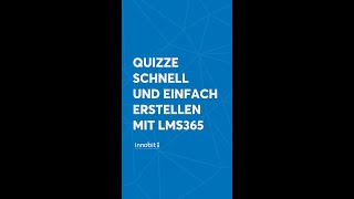 Quizze schnell und einfach erstellen mit LMS365 [upl. by Ly]