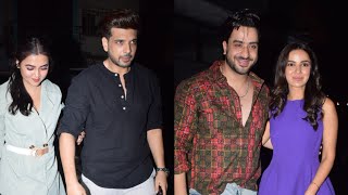 Bigg Boss hit jodis Karan Kundrra Tejasswi PrakashJasmin Bhasin amp Aly Goni snapped at a party [upl. by Sac]