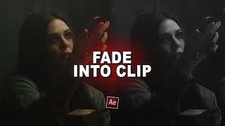 fade into clip transition  after effects [upl. by Eibbor988]