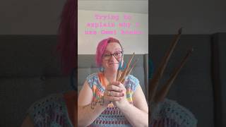 Why I use Ommi hooks crochet crochethooks shorts crocheter fiberartist kayspolkadotcrafts uk [upl. by Pennebaker658]