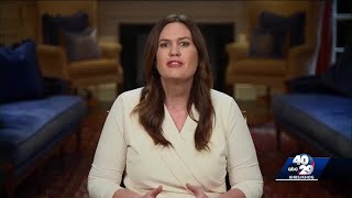 Arkansas Gov Sarah Huckabee Sanders delivers GOP response to State of the Union [upl. by Astiram338]