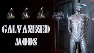 Warframe  Galvanized Mods [upl. by Natsirt]