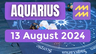 Aquarius horoscope  Aquarius Horoscope for Today 13 August 2024 [upl. by Gert]