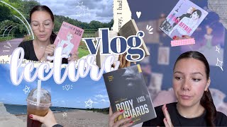 6 livres lus  haul achats amp bibliothèque  vlog lecture 📚 [upl. by Anrapa]