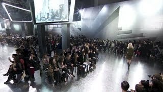 HampM Studio Collection AW14  The Paris Fashion Show [upl. by Aneram680]