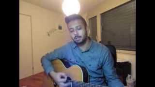 Staind  The Outside Acoustic Cover by Cris Rellah [upl. by Ellenehs745]