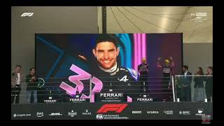 Max verstappen Esteban ocon and Pierre gasly podium in sao Paulo grand prix [upl. by Rossen]