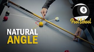 Natural Angles in Pool  Pool Tutorial  Pool School [upl. by Trebeh]