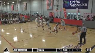 Jamarion Batemon  Scoring Highlights  Power 5 WI 2025  adidas 3SSB Omaha  21 PPG [upl. by Longo208]