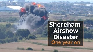 Shoreham Airshow crash One year on from the deadliest UK disaster since 77 [upl. by Ahsonek]